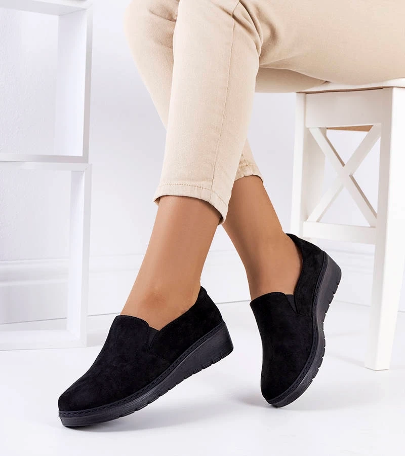 Fekete félcipő Pirn