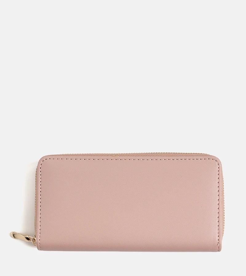 Rózsaszín klasszikus pénztárca Elsa