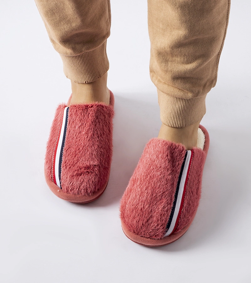 Sötétrózsaszín Plymouth papucs