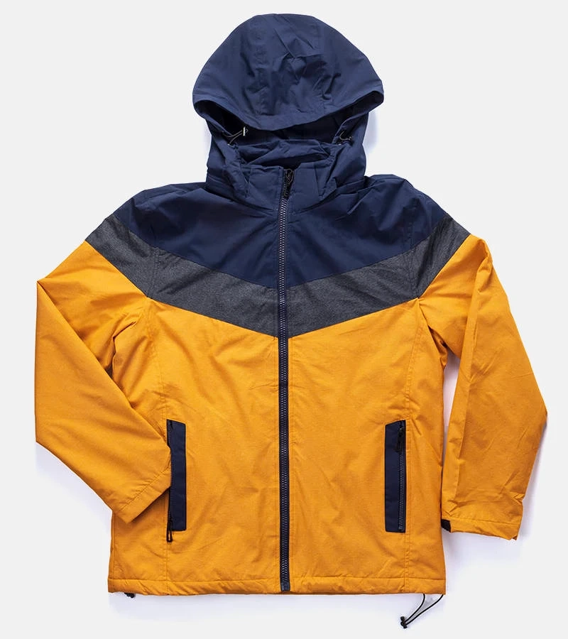 Sárga férfi átmeneti kabát Dupont