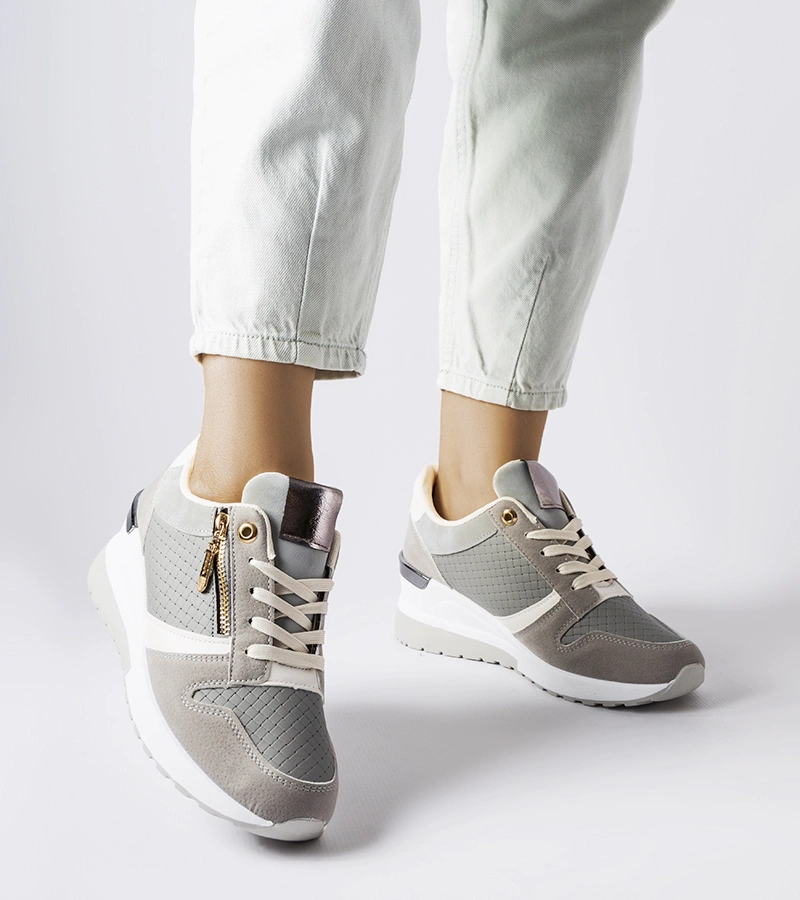 Szürke platformos tornacipők Ashland