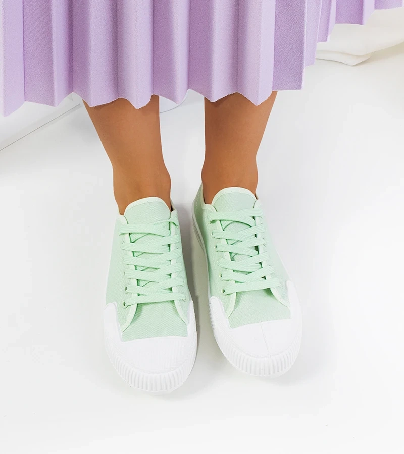 Zöld női Rivas tornacipők