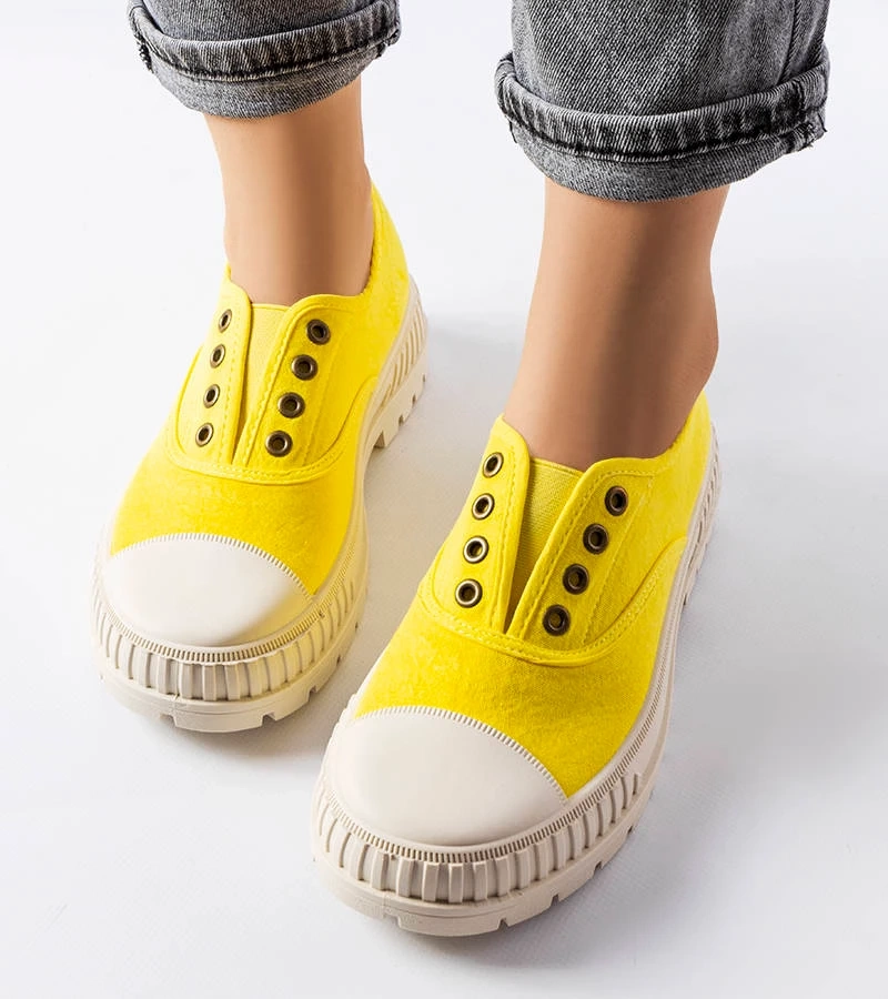 Sárga gumicipők Walton