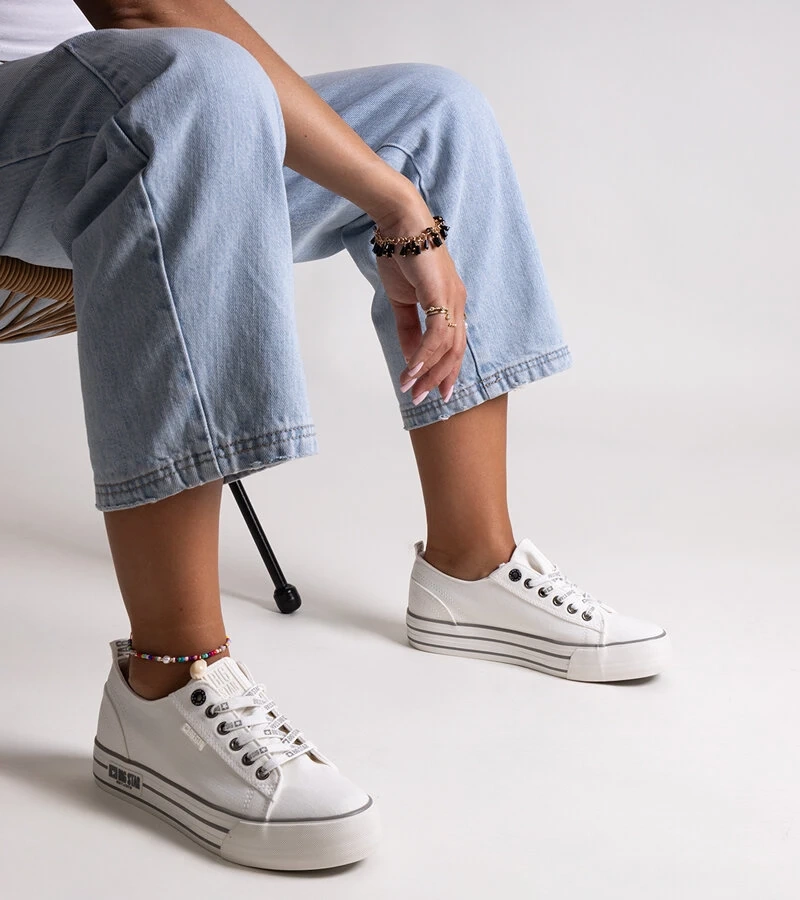 Big Star KK274012 fehér tornacipő