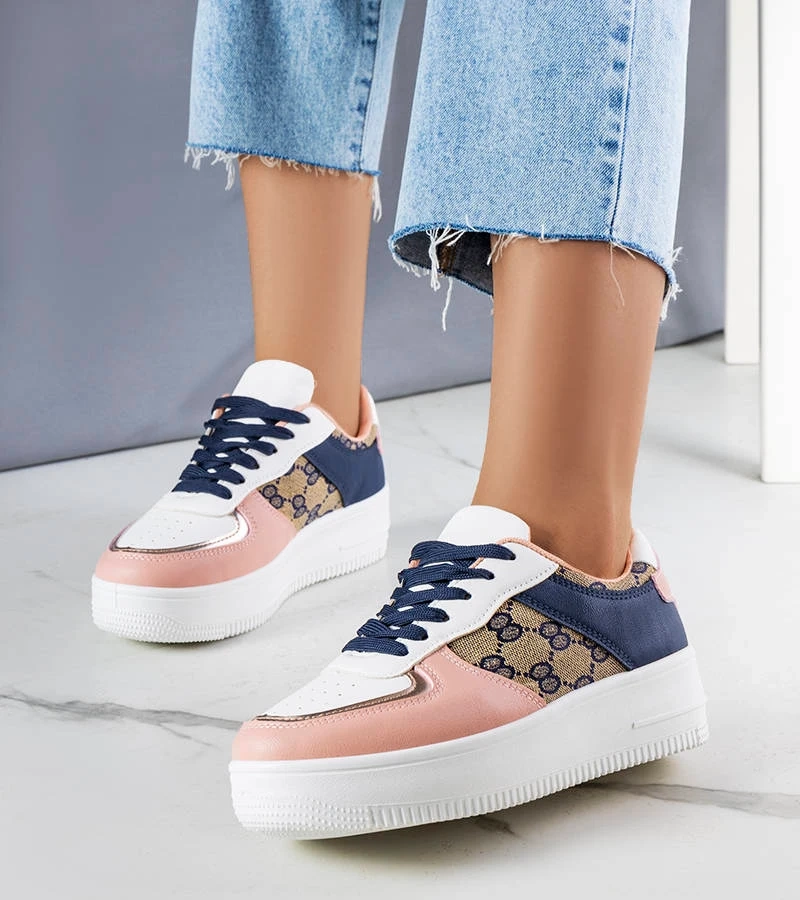 Rózsaszín-gránát női tornacipő Luzia