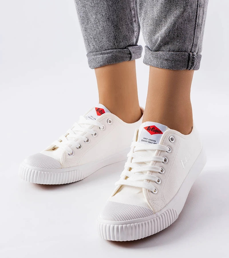 Fehér Lee Cooper LCW-23-44-1643L tornacipők