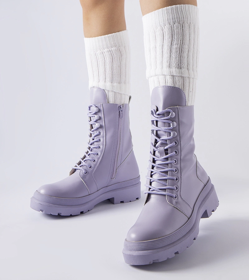 Lila bakancsok Zacharie védelemmel