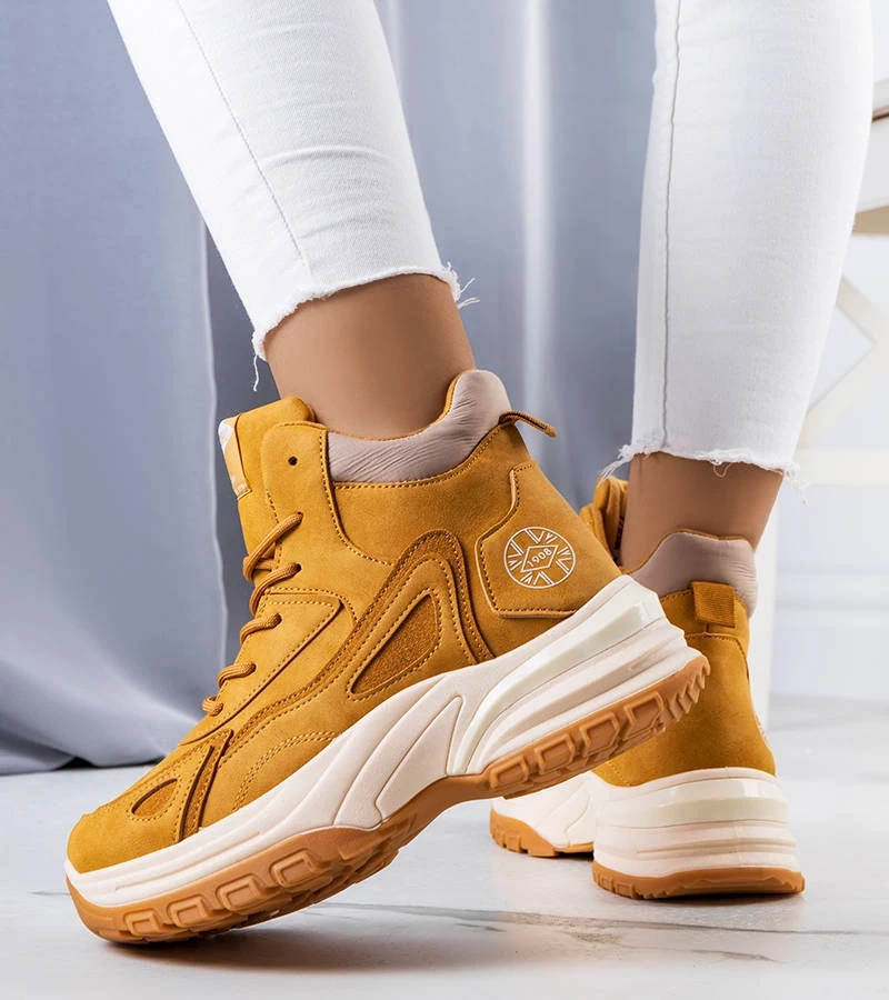 Lee Cooper melegített teveszőr trapper cipő LCJ-22-44-1354L