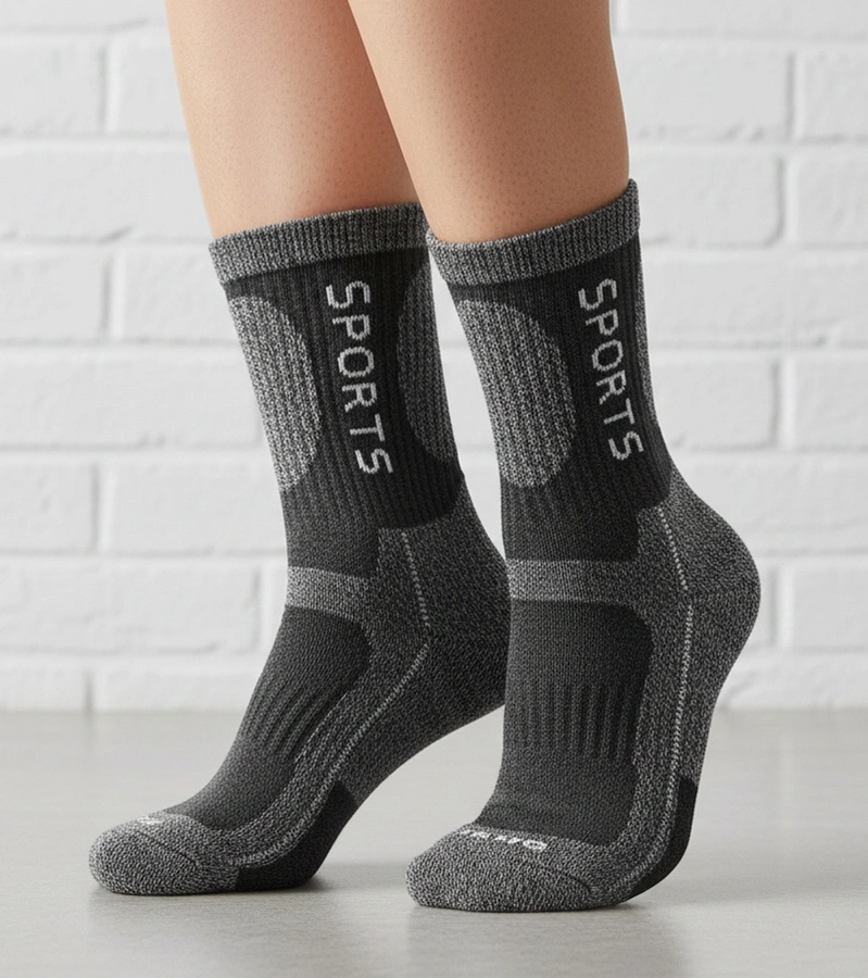 Szürke meleg női Siera zokni