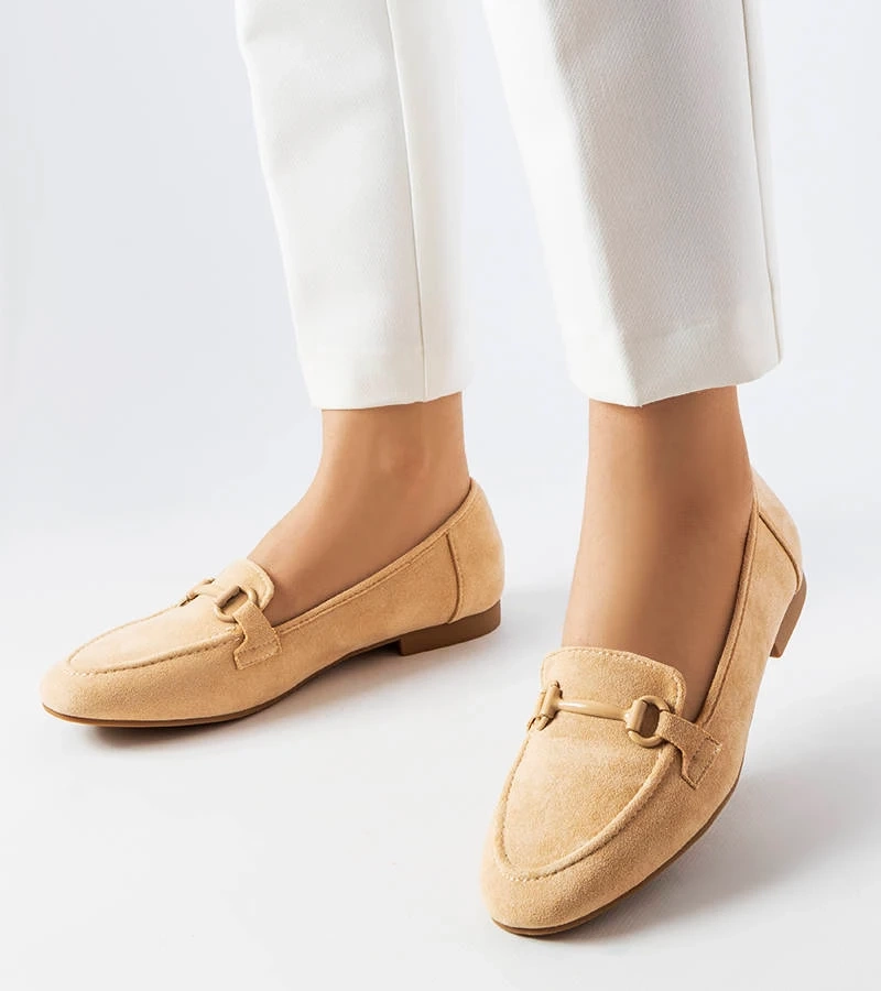 Hinkle női bézs mokaszinok