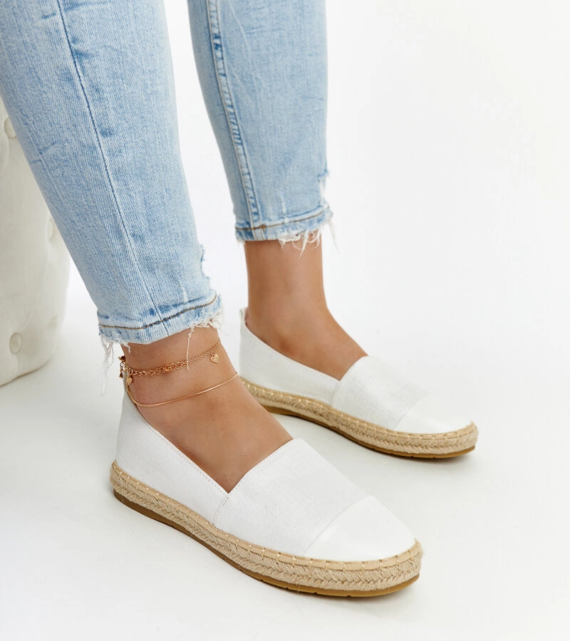 Carugo fehér espadrille