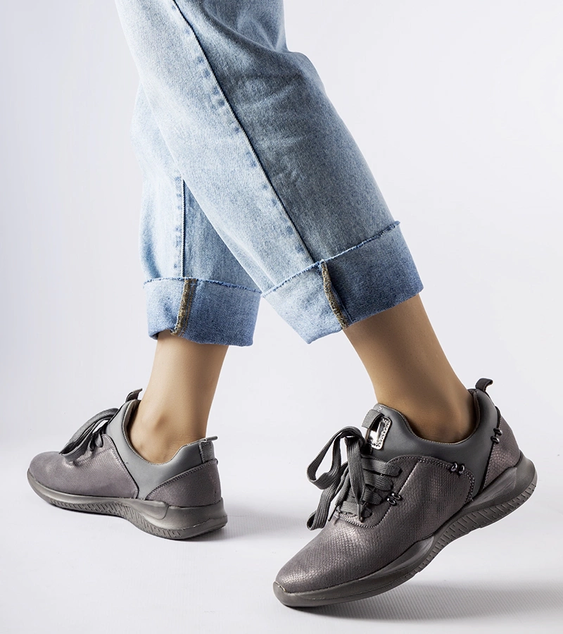 Szürke csúszásmentes cipők Anatole