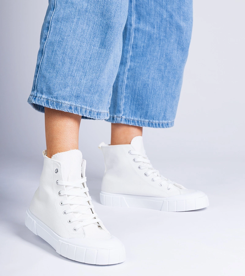 Fehér bokacsizma Citta