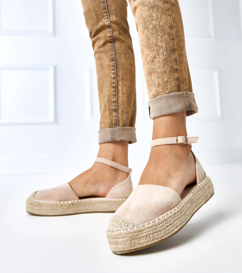 Bézs színű Tiba espadril