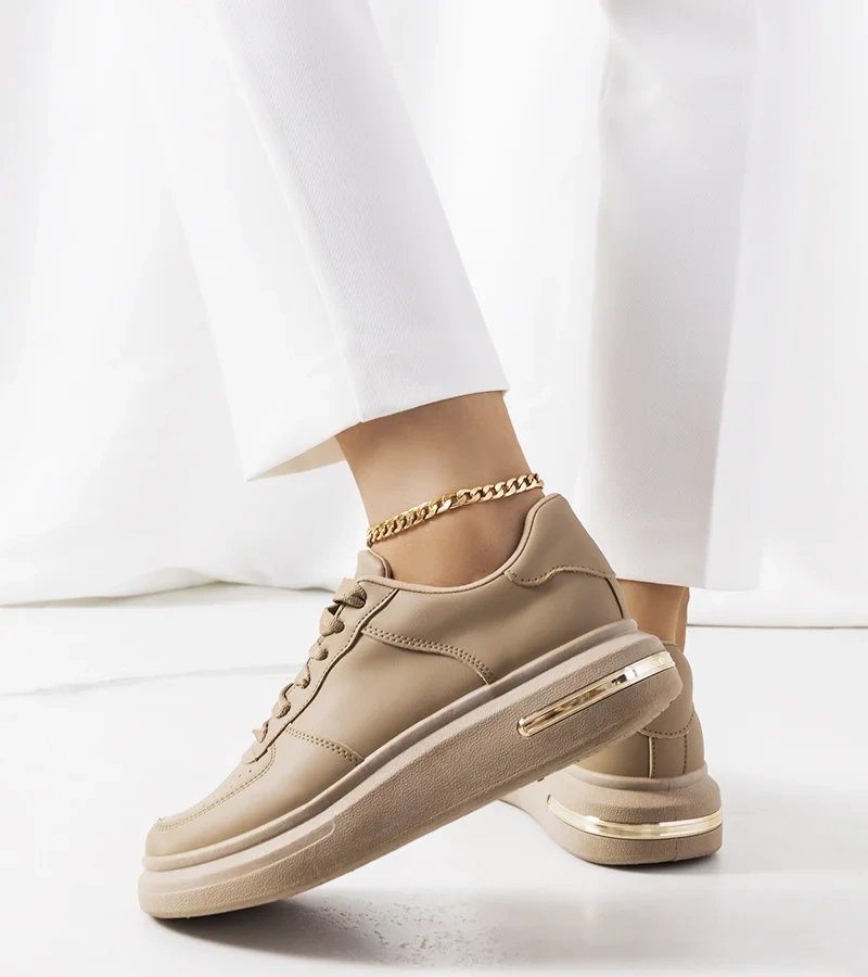 Barna Staplet tornacipők