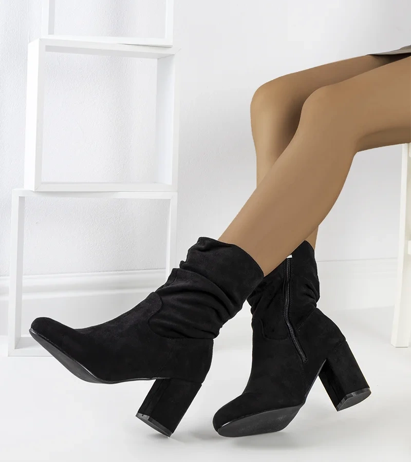 Fekete sarokcsizma Howard