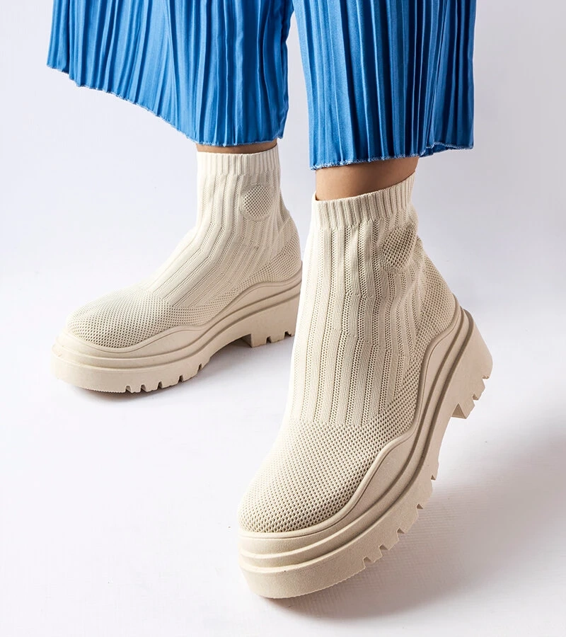 Barna magas topánka Marks