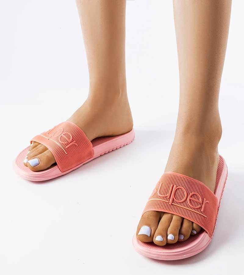 Rózsaszín gumi papucs Azelio