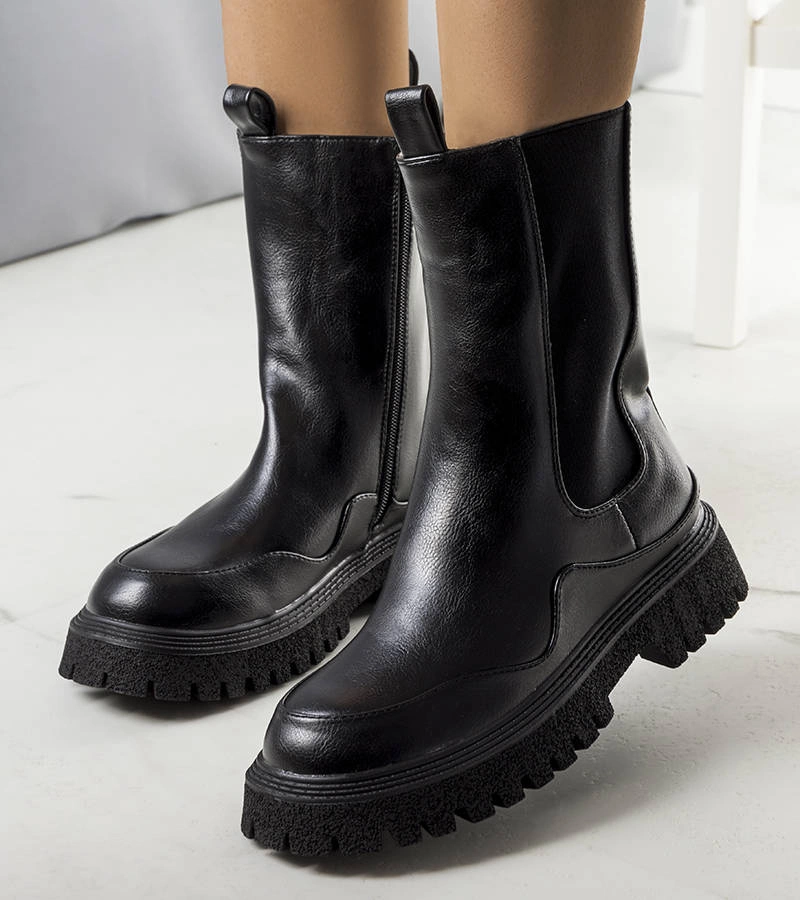 Fekete Valeris bokacsizma