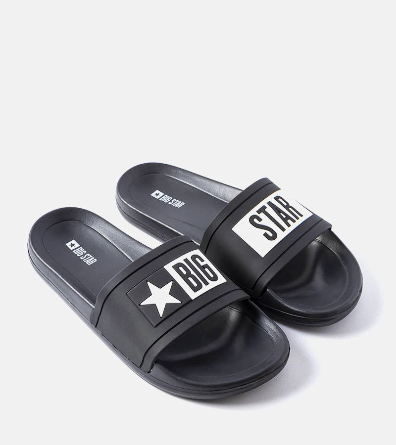 Fekete férfi papucs Big Star DD174699