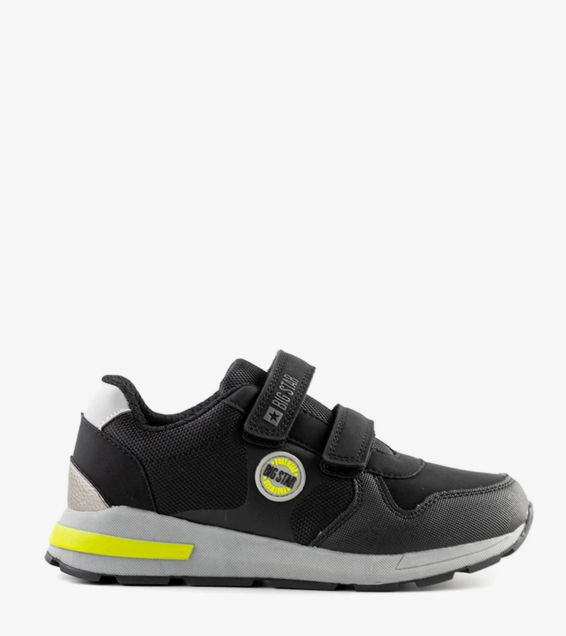 BIG STAR Fekete gyermek sneakerek