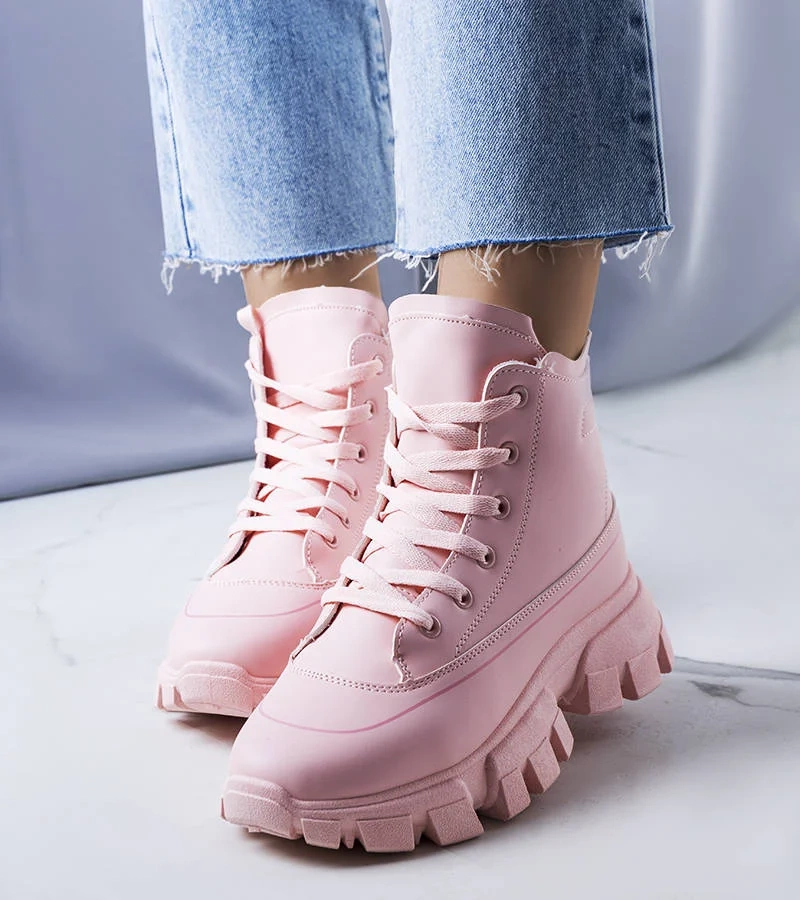 Rózsaszín női traperek Nurbi