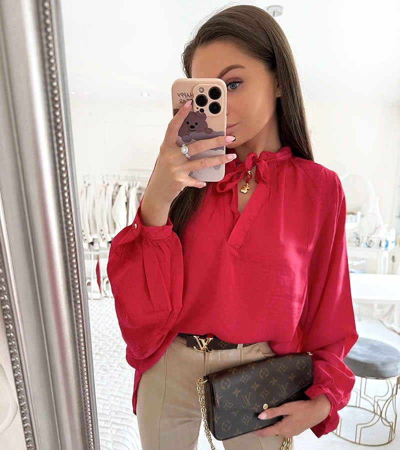 Rózsaszín laza fazonú Jewelsi ing