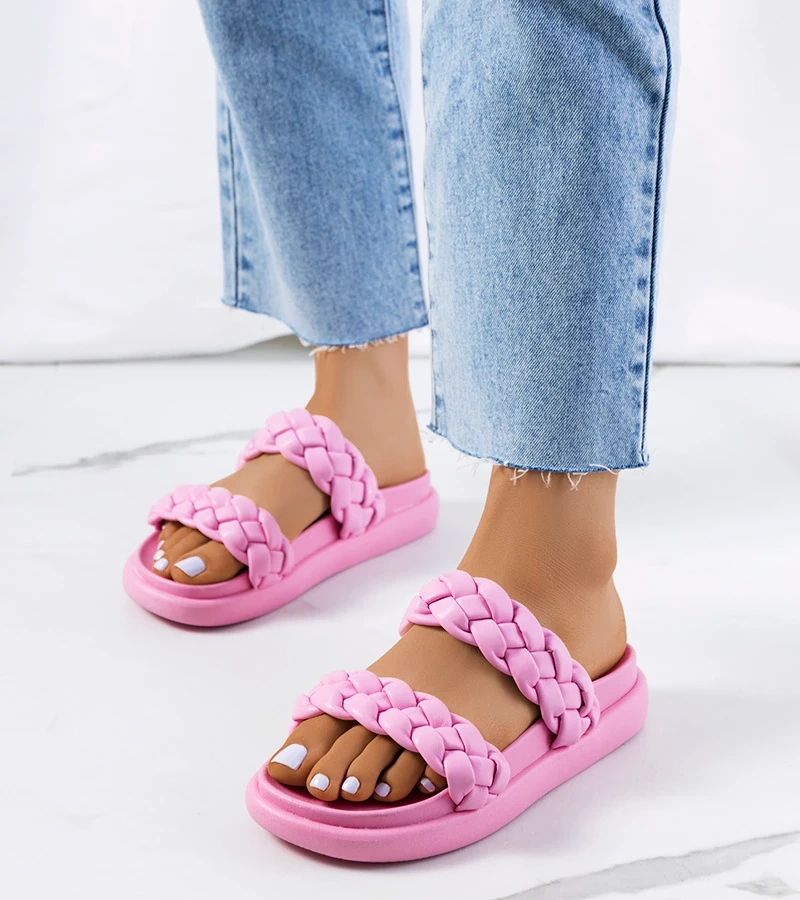 Rózsaszín Angas papucs