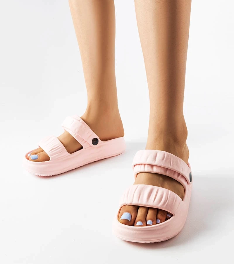 Rózsaszín habos papucs Griffin