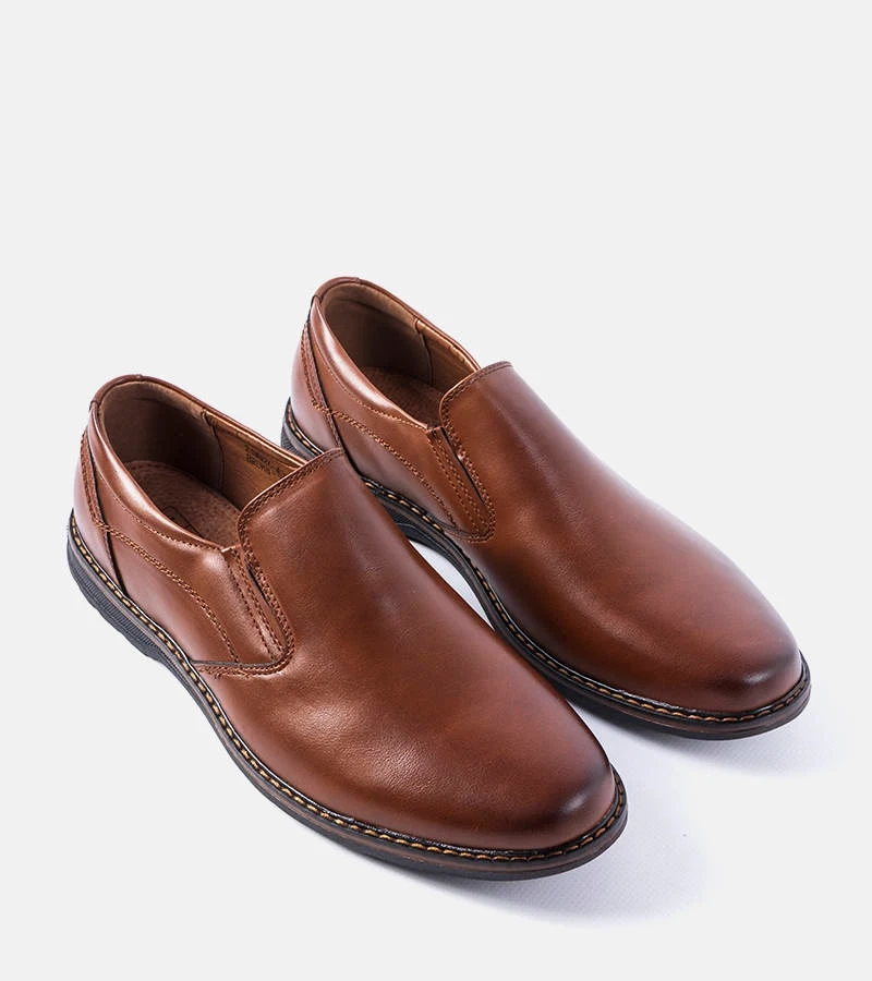 Barna férfi slip-on cipő Querry