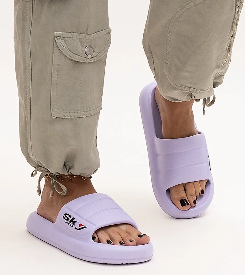 Ciarsa lila habos papucsai