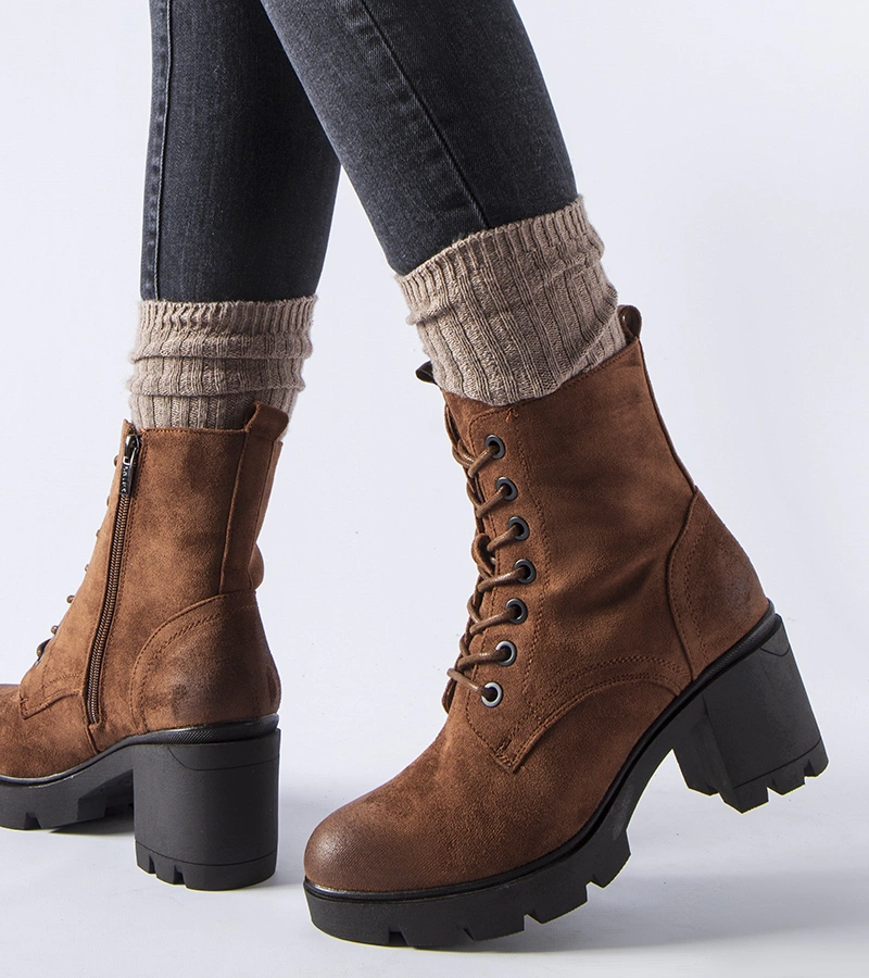 Romilda barna szarvasbőr bokacsizma