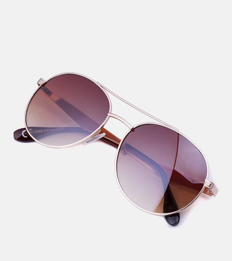 Barna pilóta szemüveg Couron