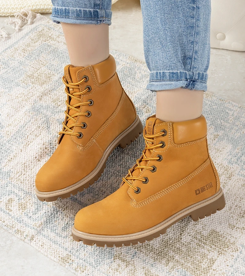 Big Star Amitee női tevebőr trapper cipő