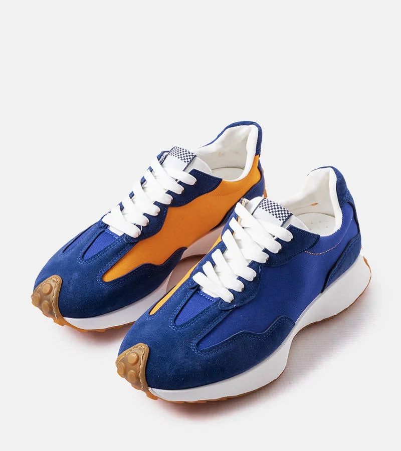 Dorolis férfi sötétkék-narancssárga sportcipők