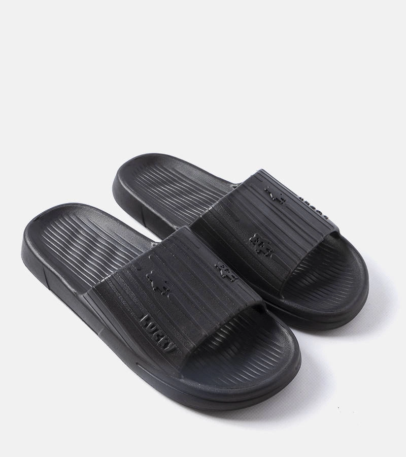 Fekete férfi papucs Davet