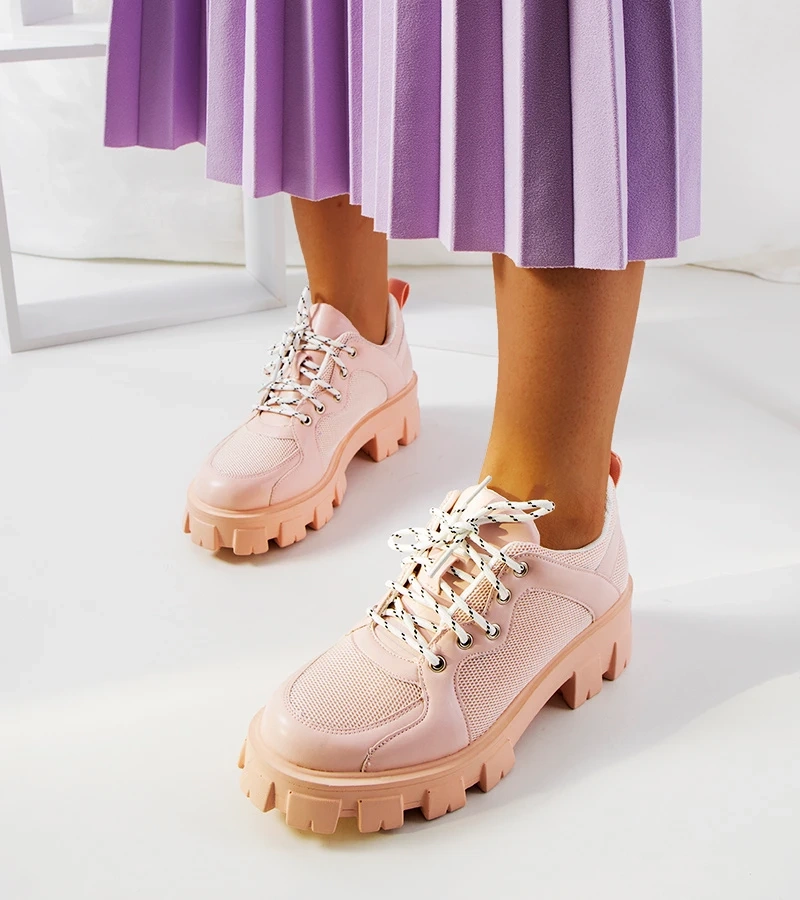 Rózsaszín női tornacipő Bernic