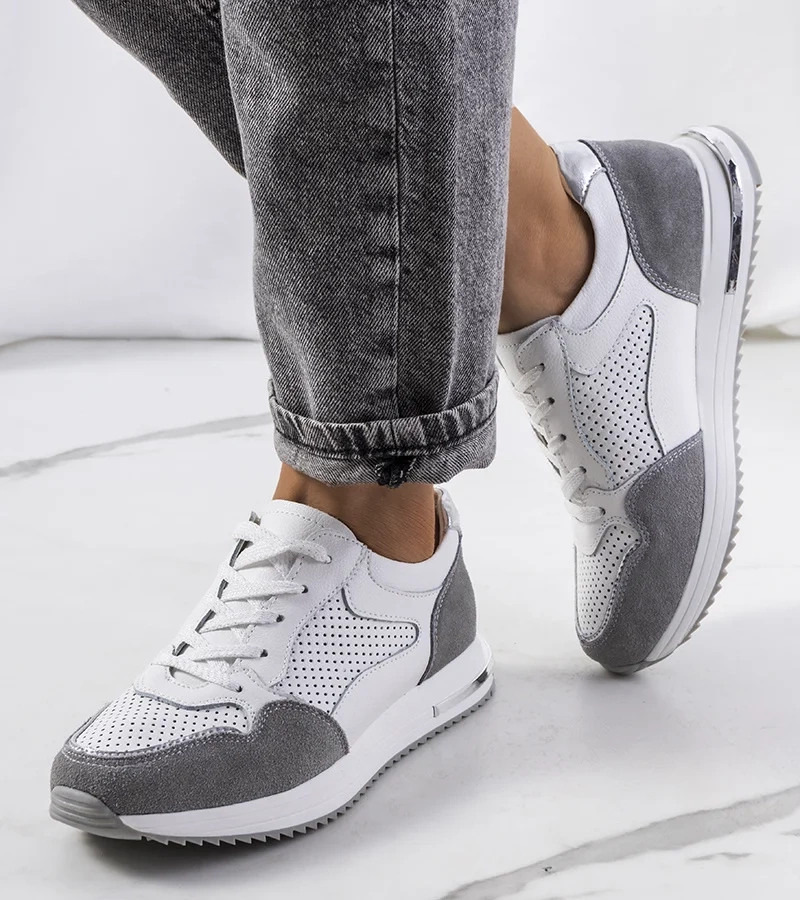 Fehér bőr sneaker Zaira