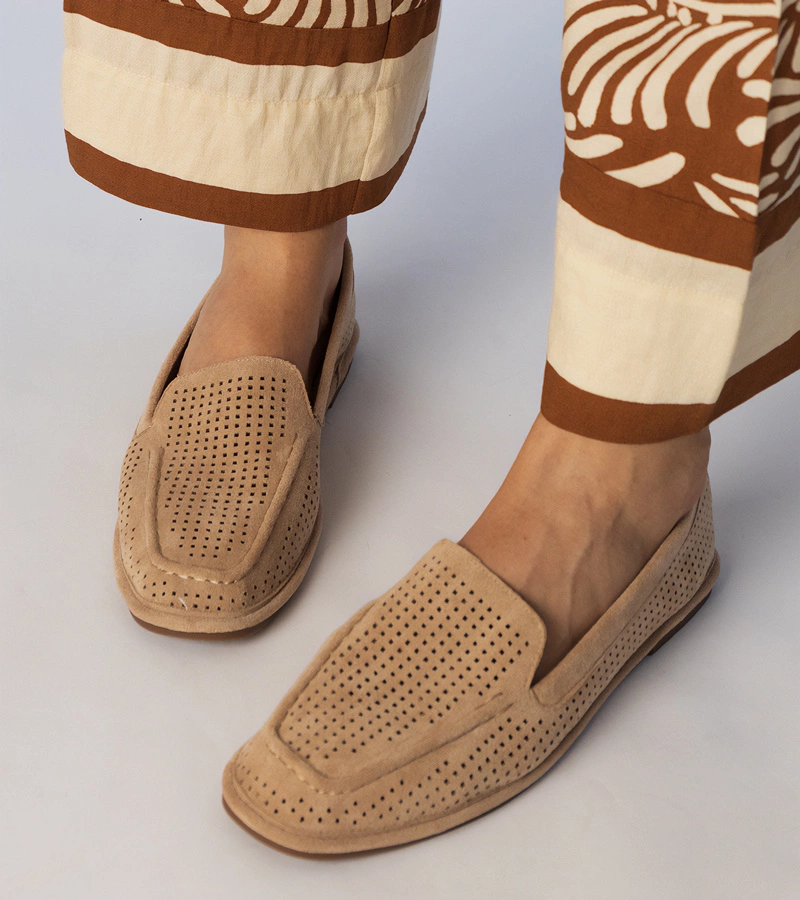 Stanila barna lélegző műbőr mokaszinok