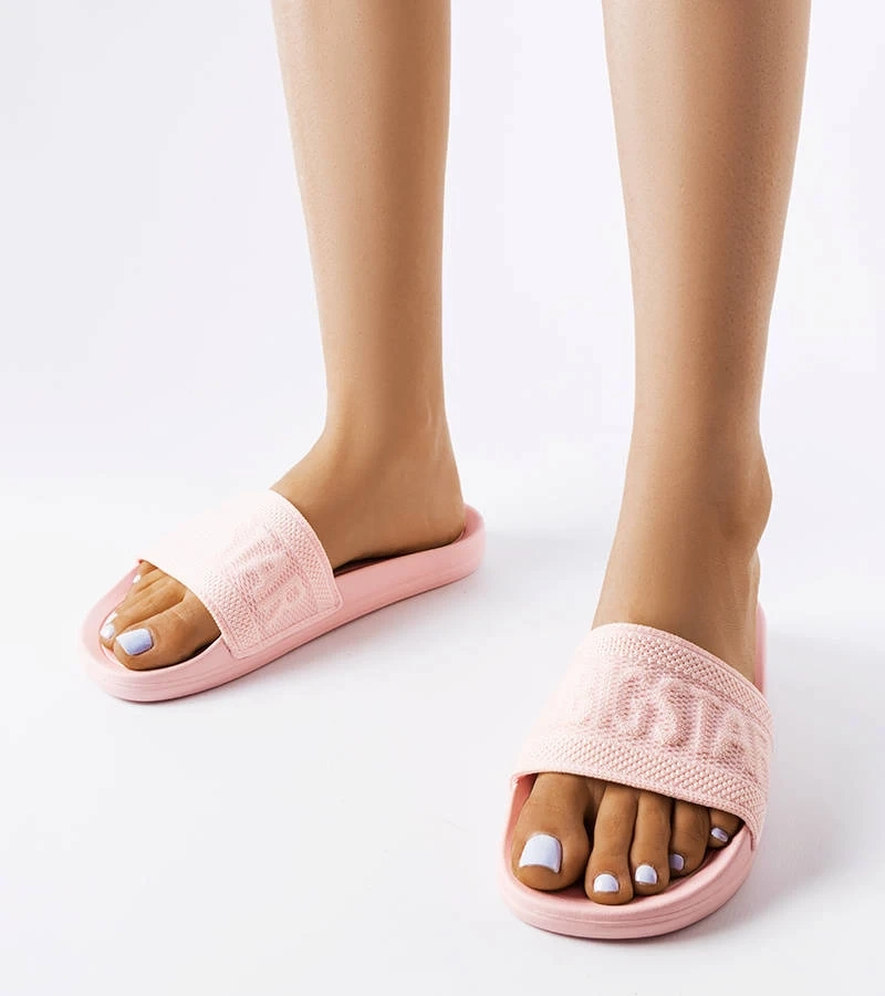 Rózsaszín papucs Big Star LL274A157