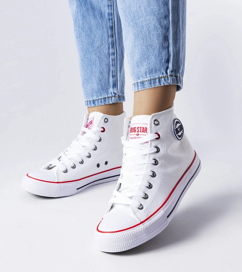 Fehér bokacsizma Big Star T274026101