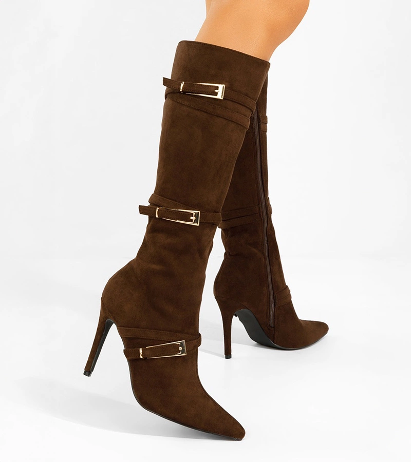 Moro zsebes tűsarkú csizma Asmara