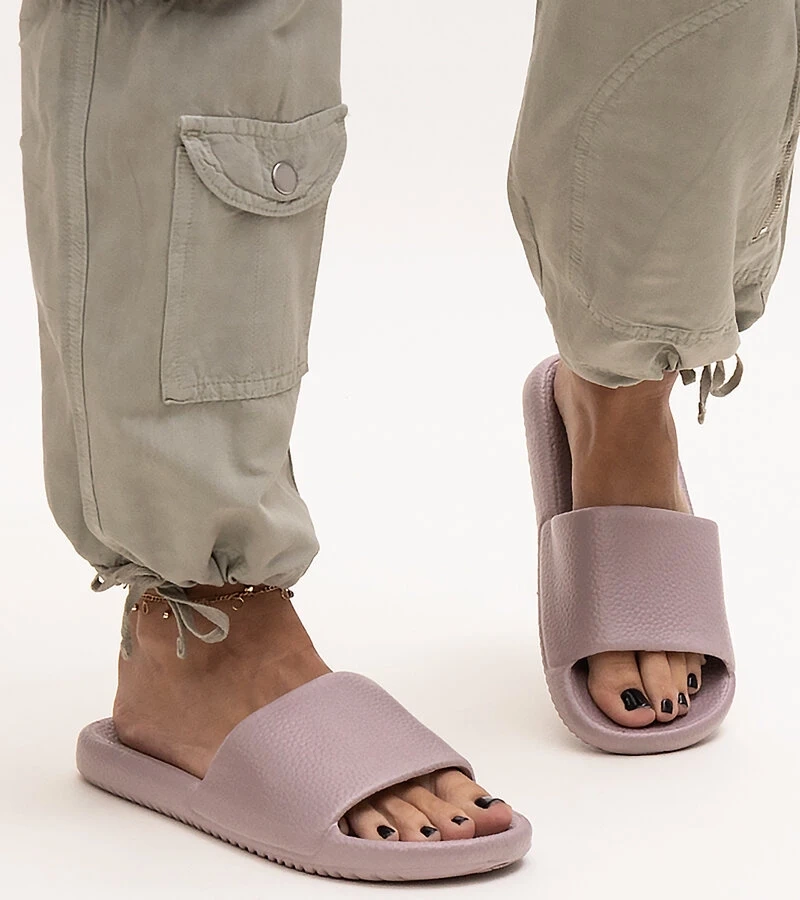 Lila Primula hab papucs