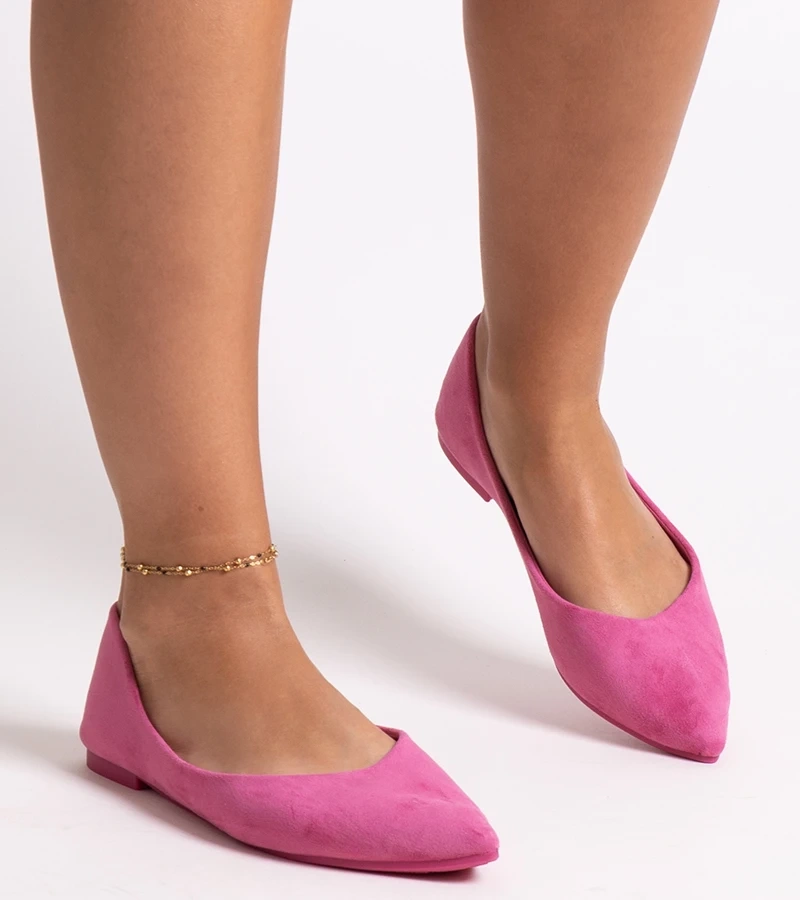 Mays hegyes orrú balerina cipők