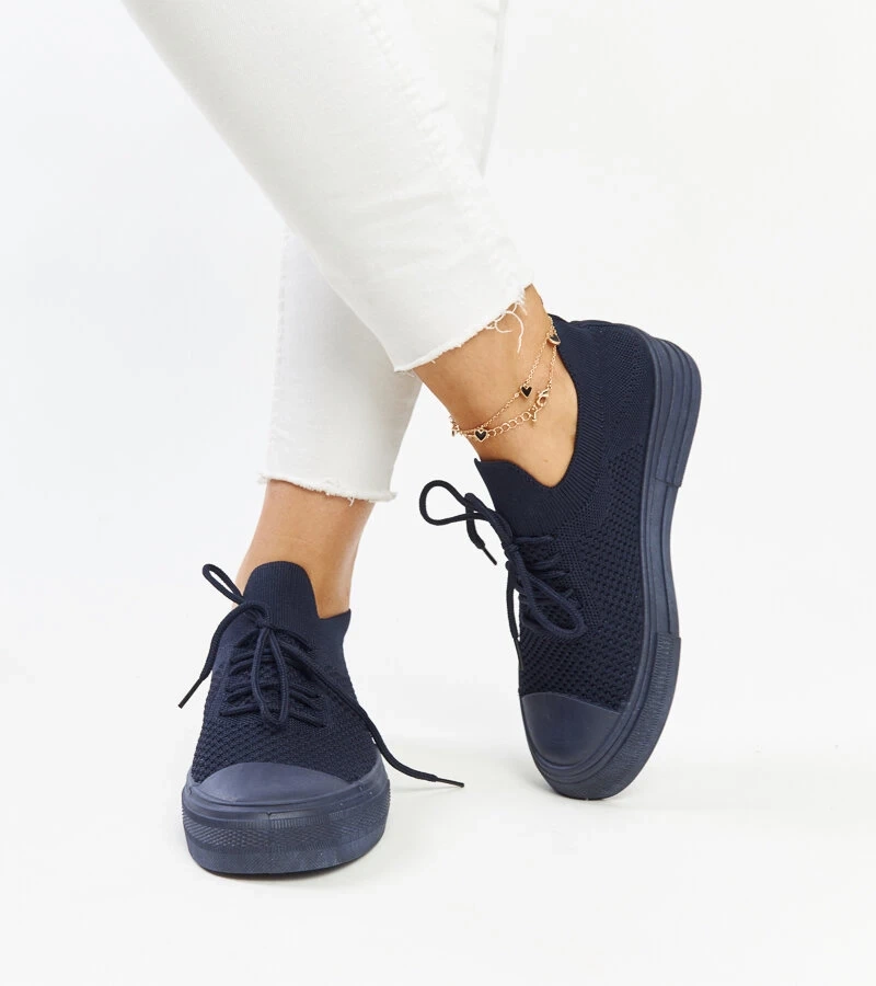 Senaida sötétkék könnyű sportcipők