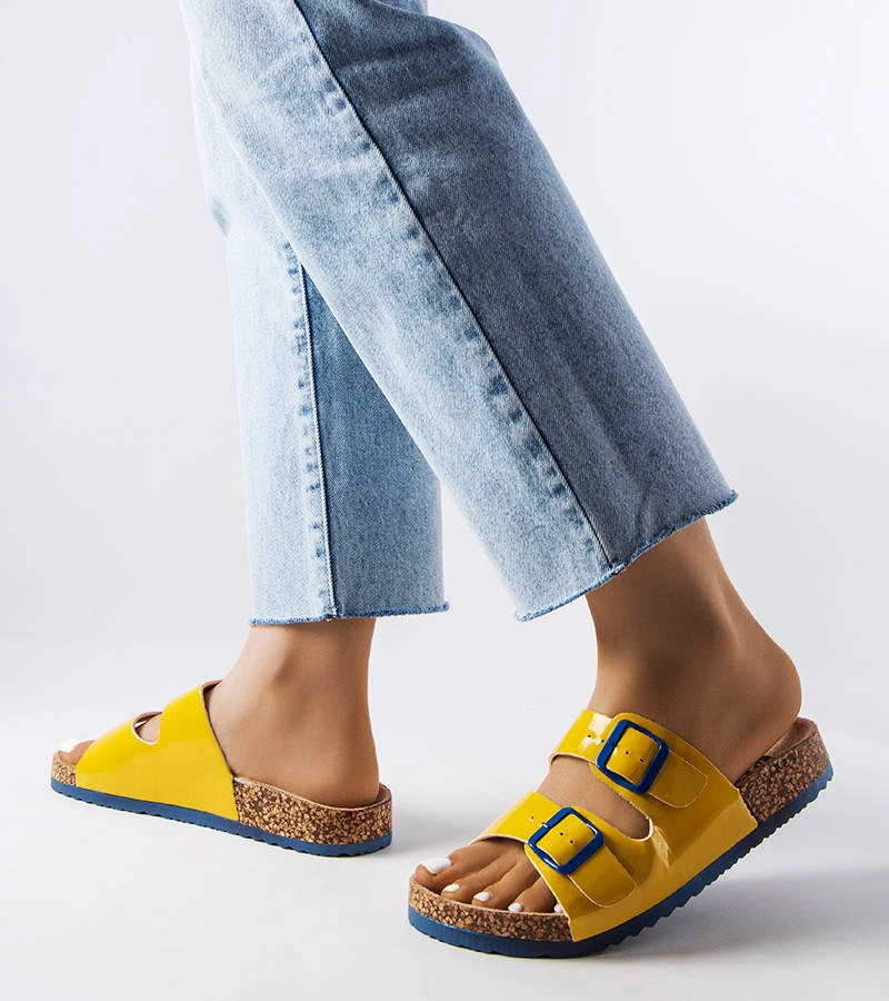 Sárga papucs Lee Cooper LCW-22-35-1158L