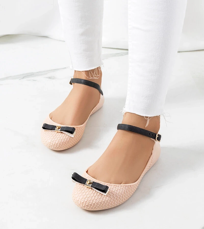 Heather női bézs balerina