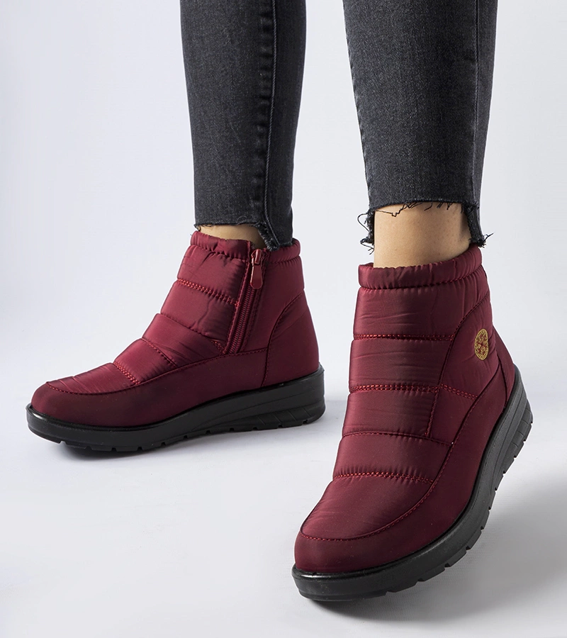 Bordó alacsony talpú hótaposók Vittore