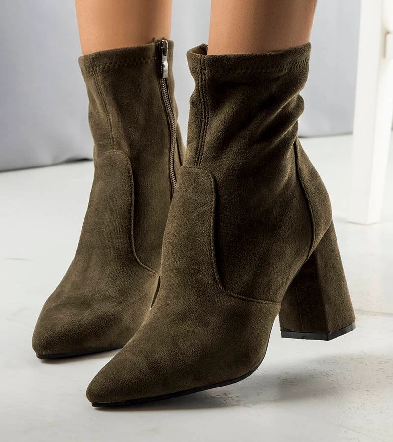 Kensley zöld bokacsizma