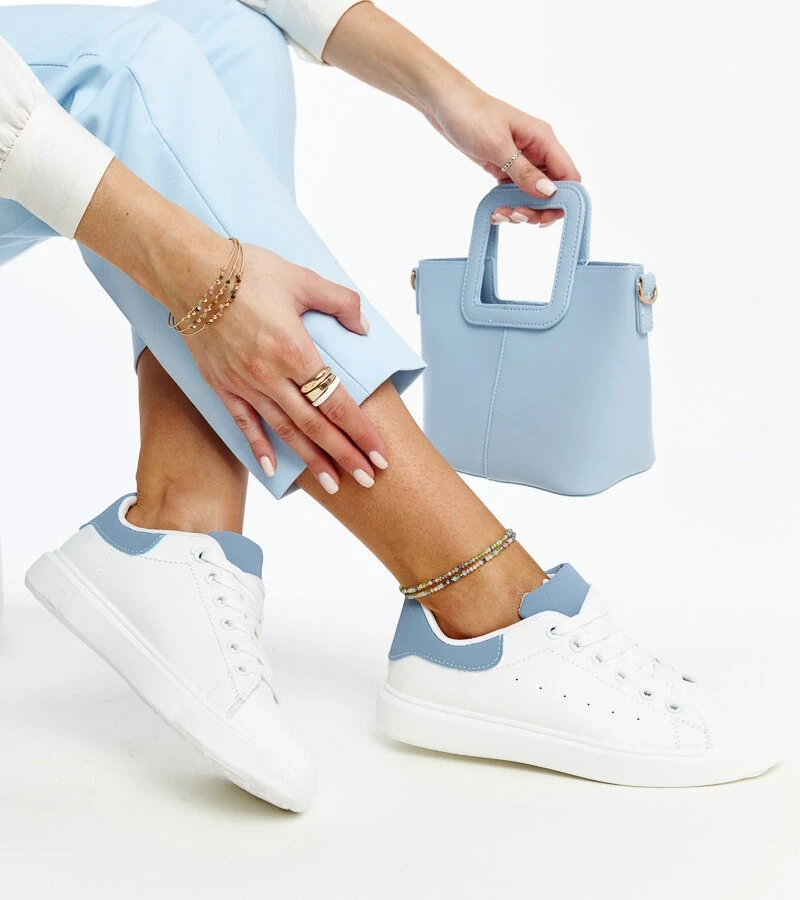 Ariam platformos fehér tornacipő